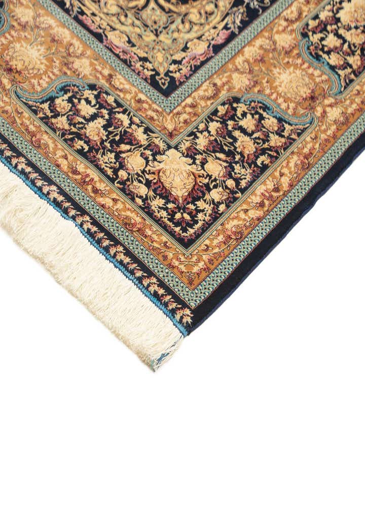 6' 6 x 9' 7 Ghom Design Rug