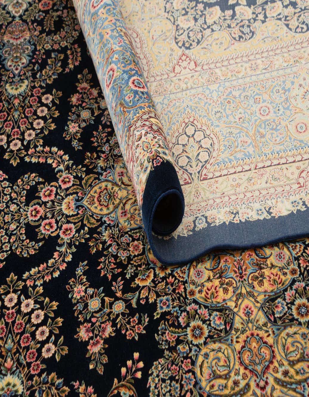 6' 6 x 9' 7 Ghom Design Rug