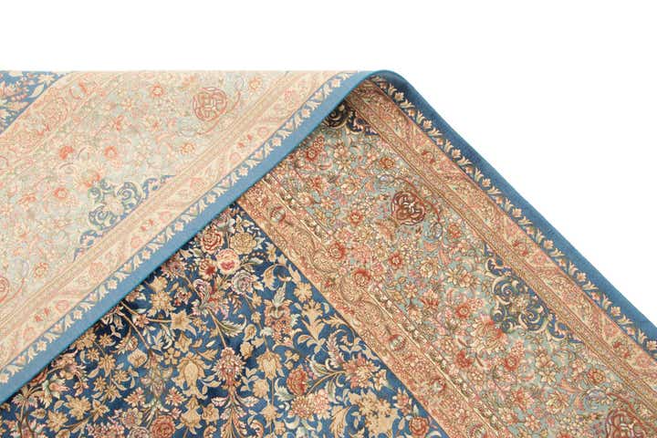6' 5 x 9' 7 Ghom Design Rug