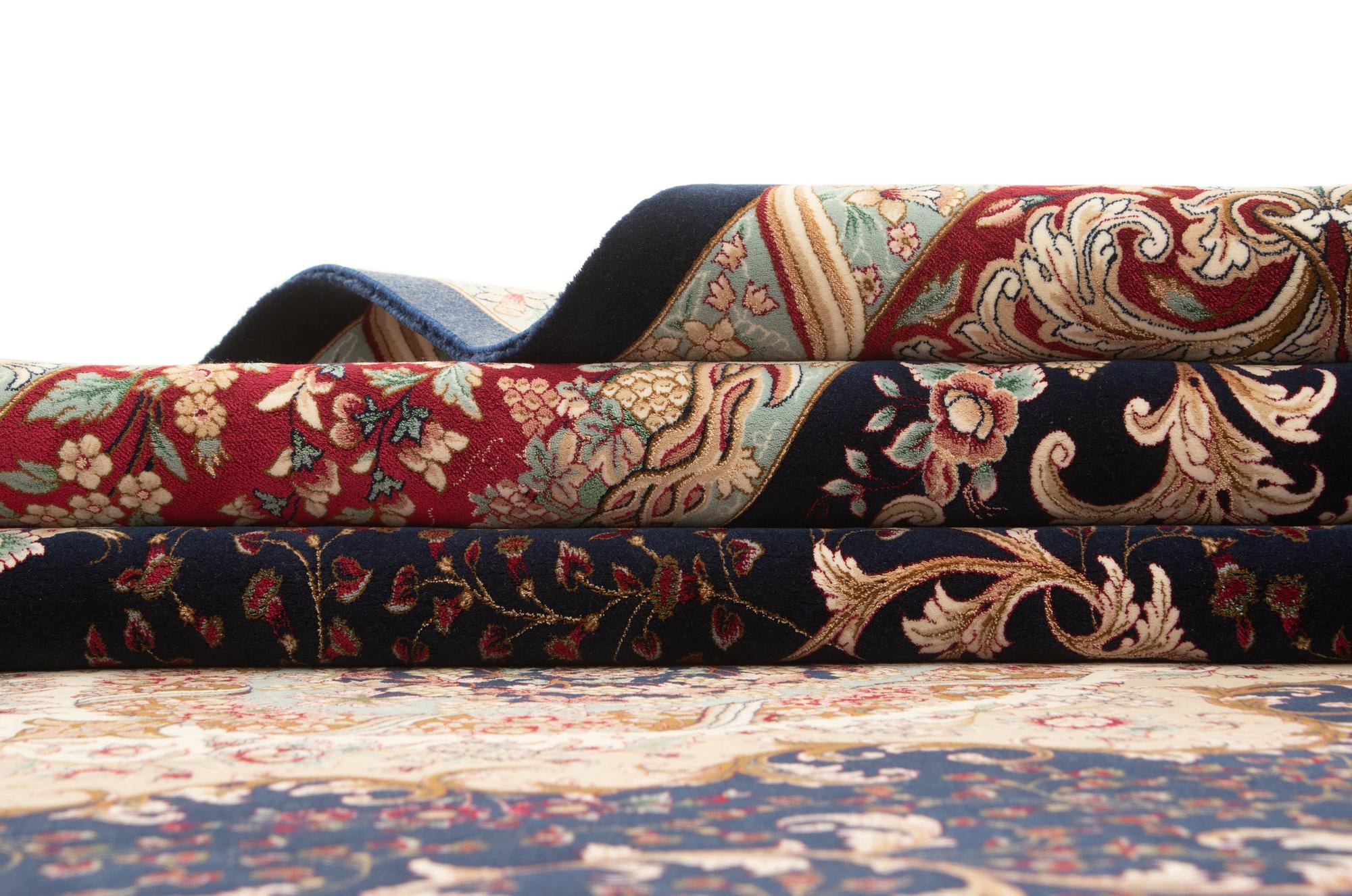 6' 6 x 9' 7 Ghom Design Rug