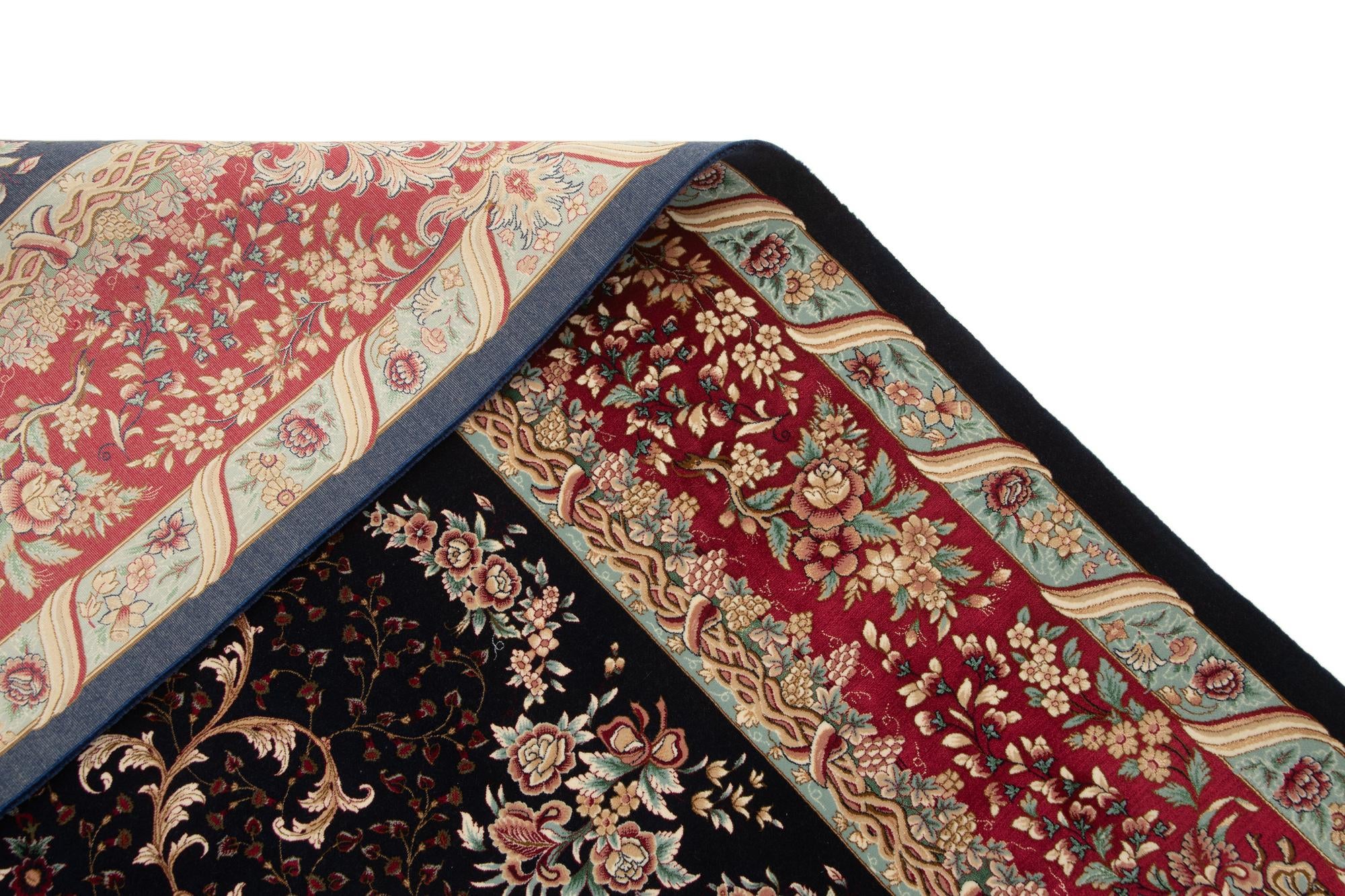 6' 6 x 9' 7 Ghom Design Rug