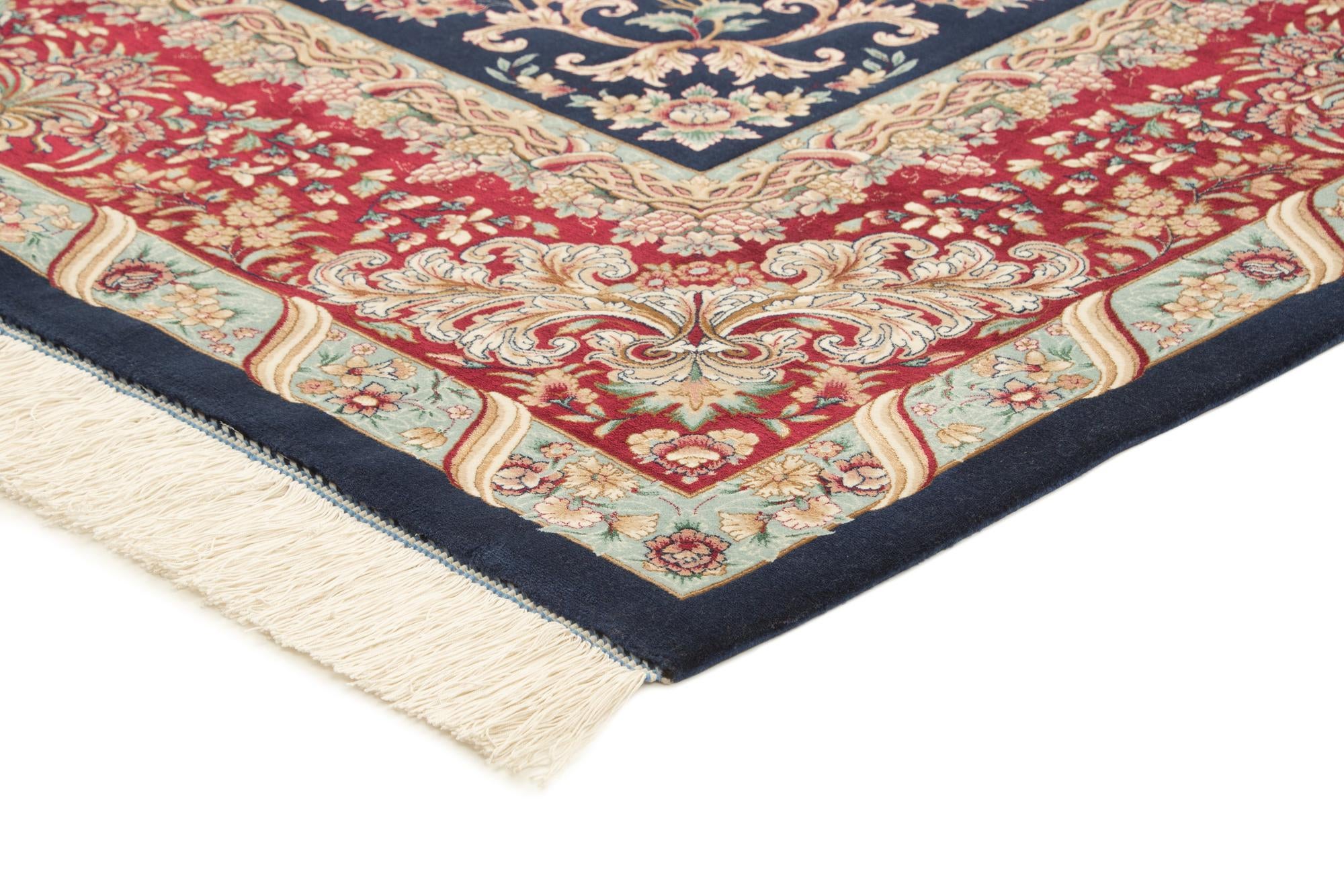 6' 6 x 9' 7 Ghom Design Rug