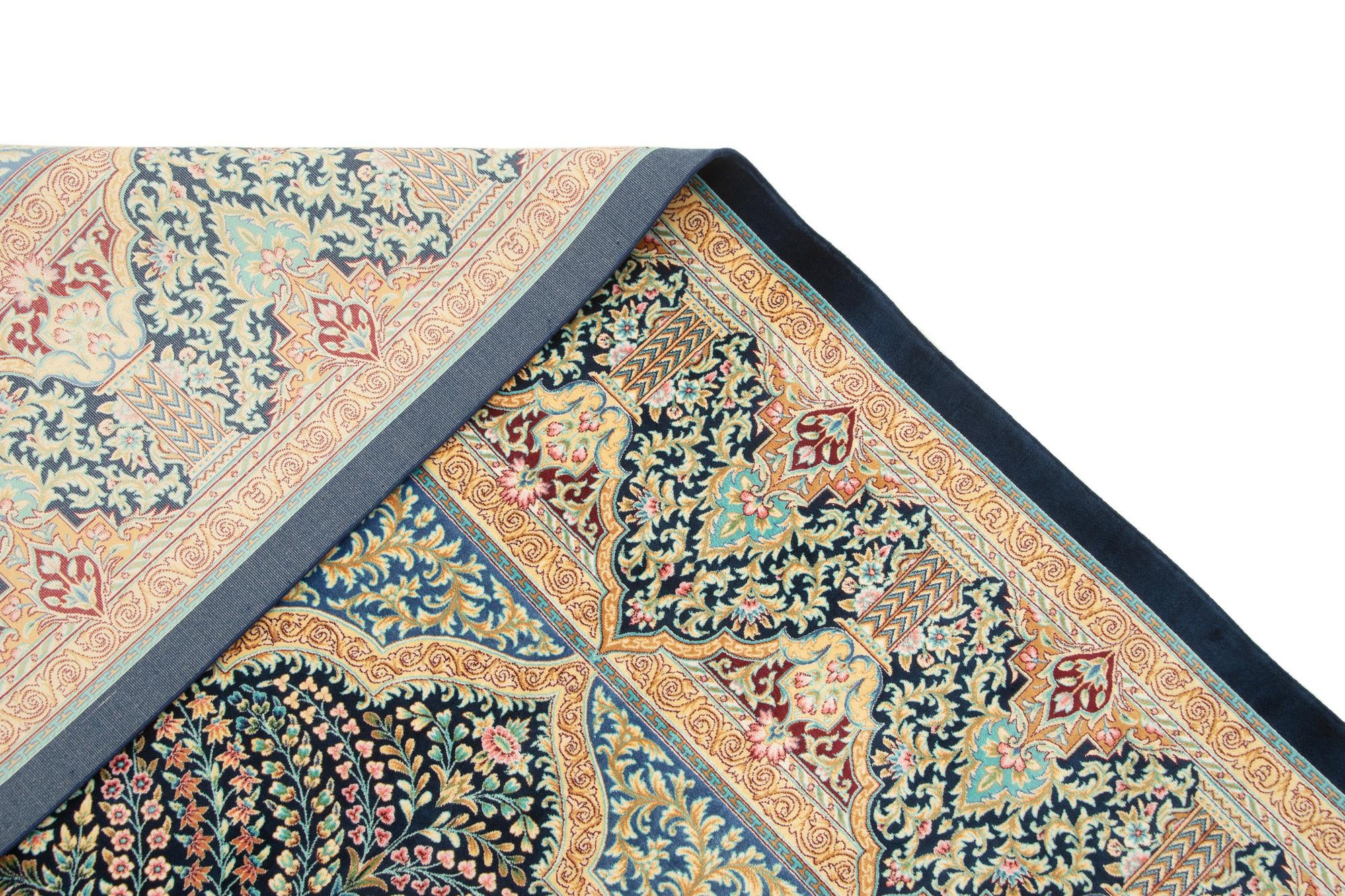 6' 6 x 9' 6 Ghom Design Rug