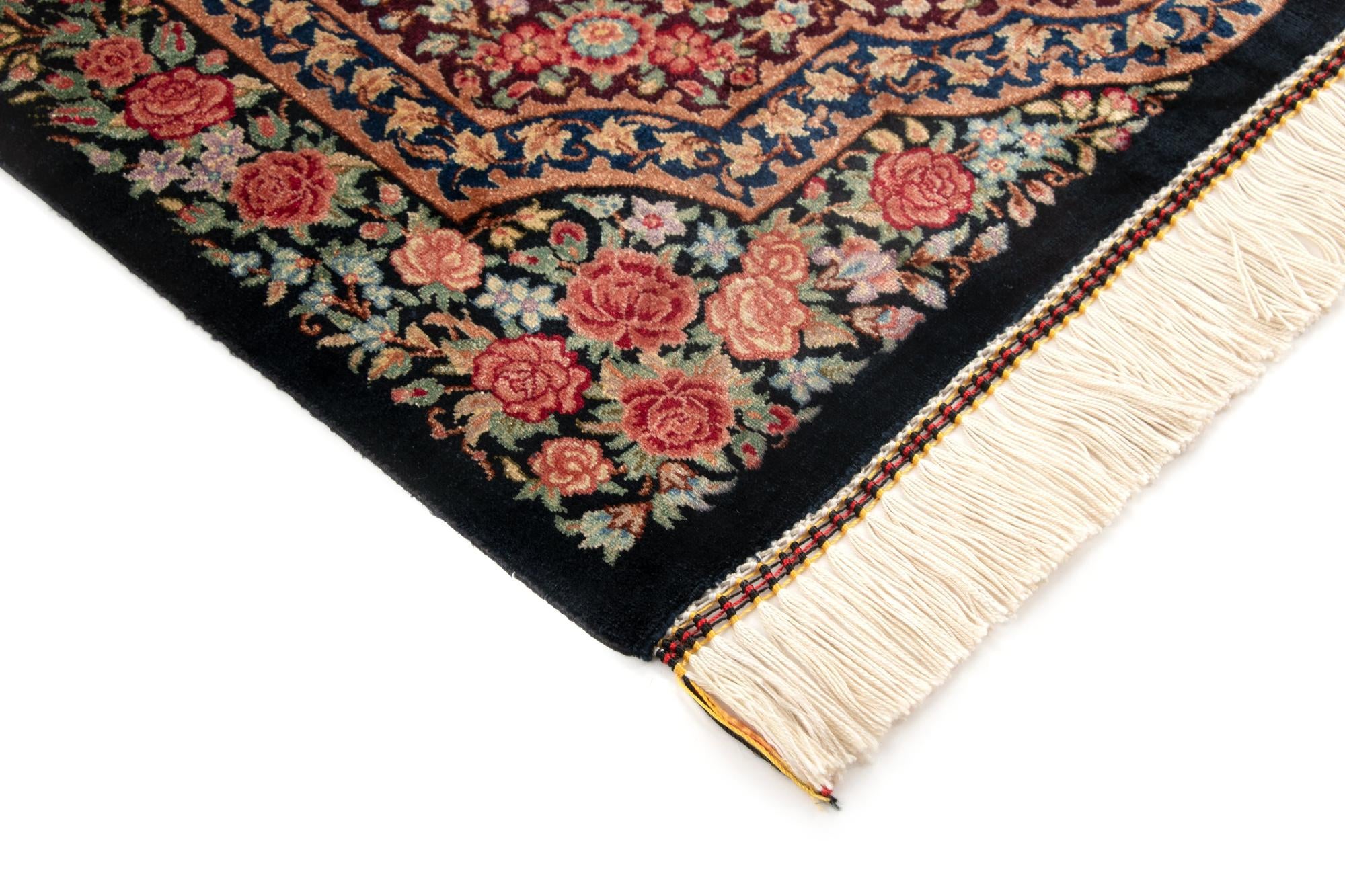 1' 11 x 2' 11 Ghom Silk Rug