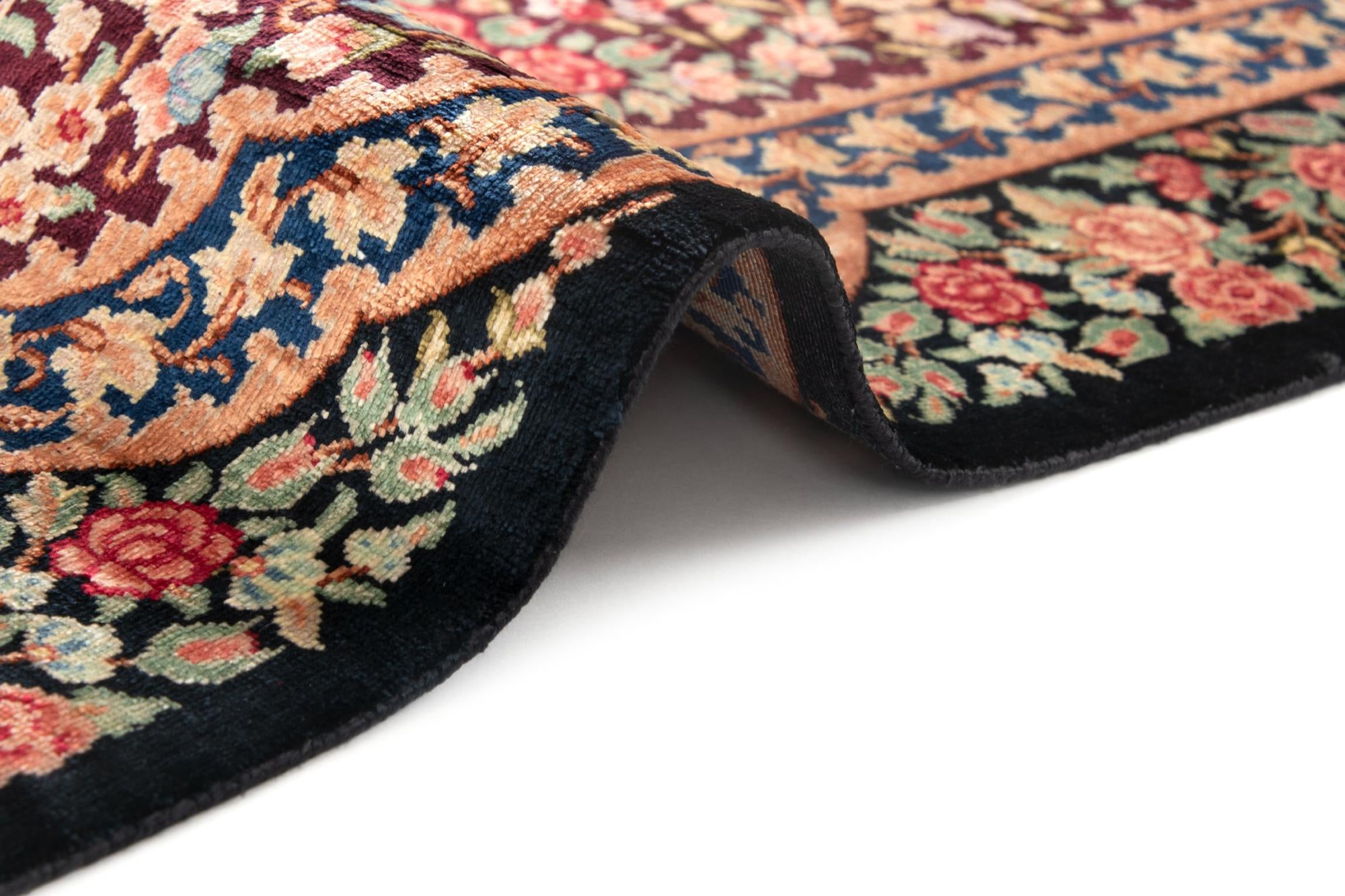 1' 11 x 2' 11 Ghom Silk Rug