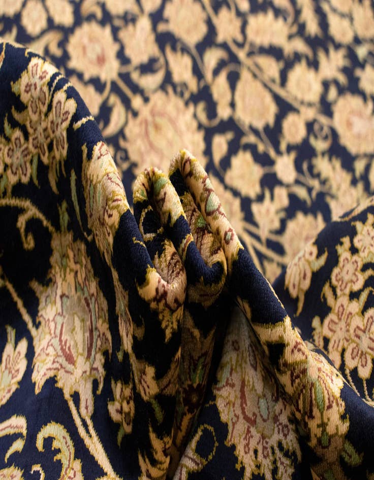 Detail image of 7' 11 x 11' 1 Ghom Silk Rug