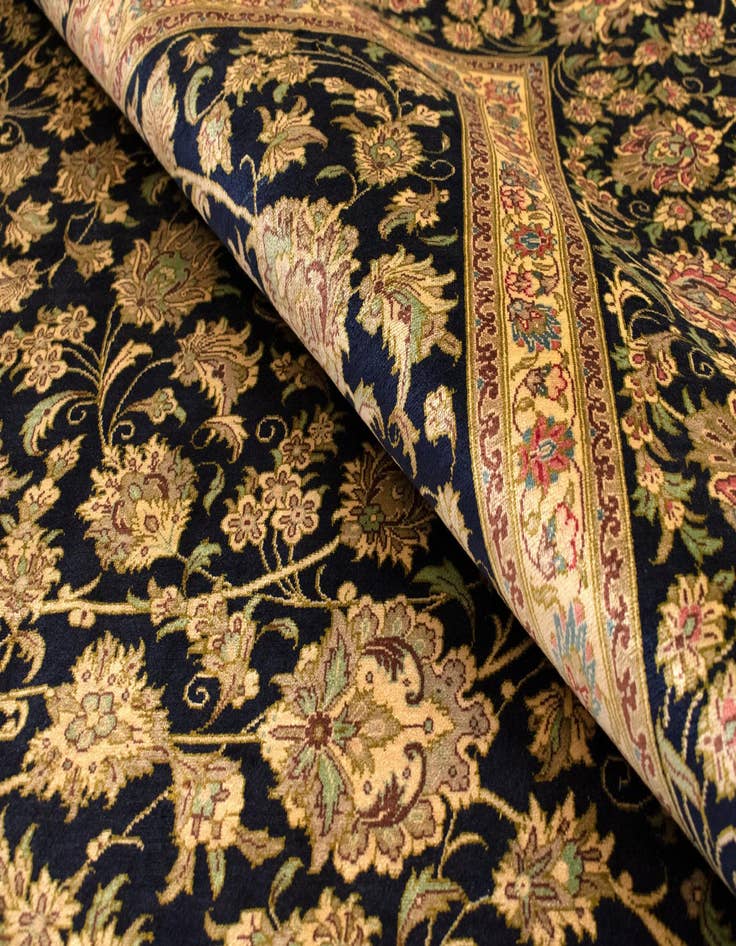 Detail image of 7' 11 x 11' 1 Ghom Silk Rug