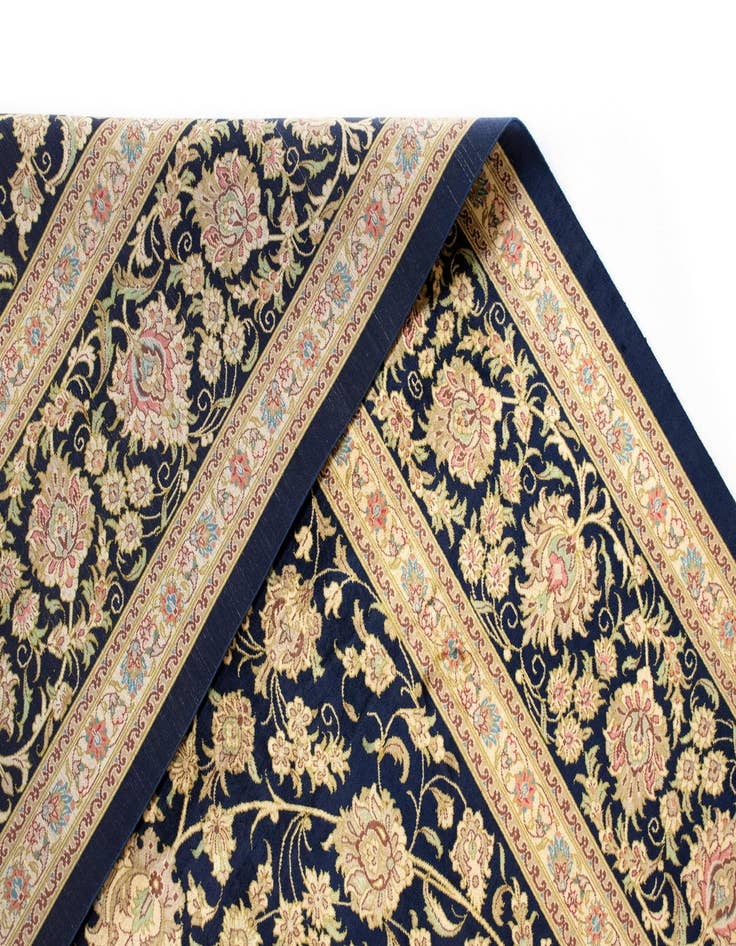 Detail image of 7' 11 x 11' 1 Ghom Silk Rug