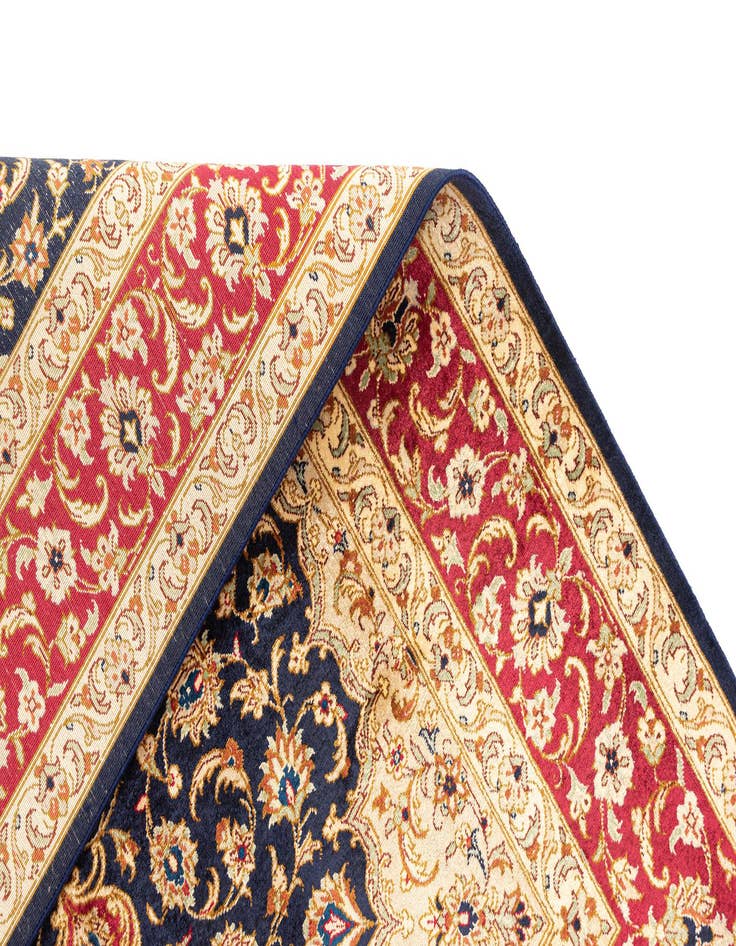 Detail image of 2' 7 x 4' Ghom Silk Rug
