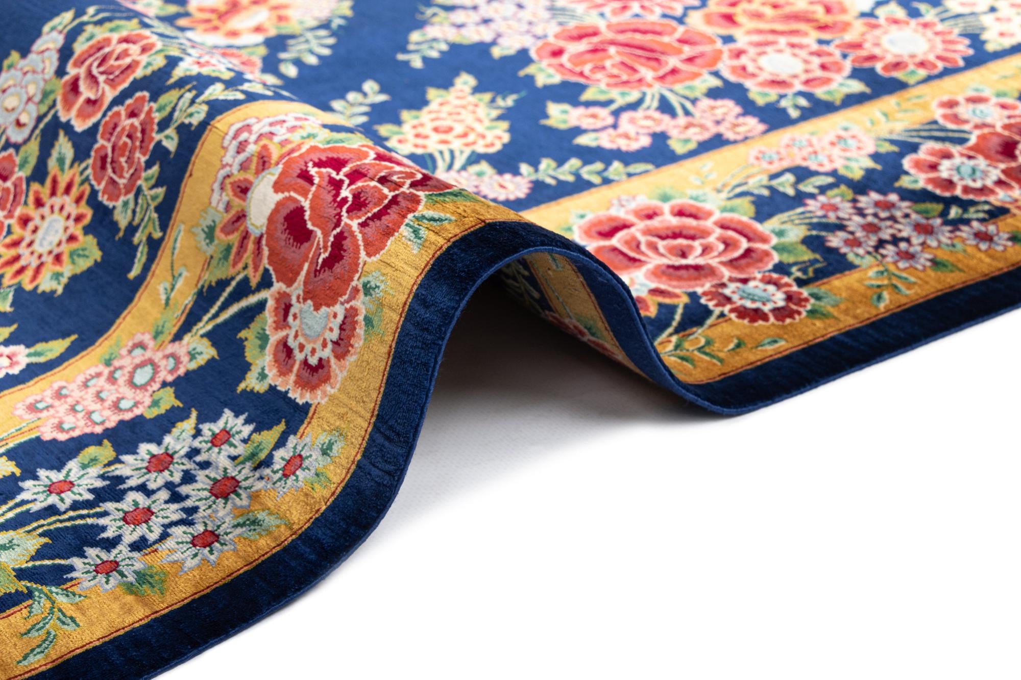 3' 3 x 5' 1 Ghom Silk Rug