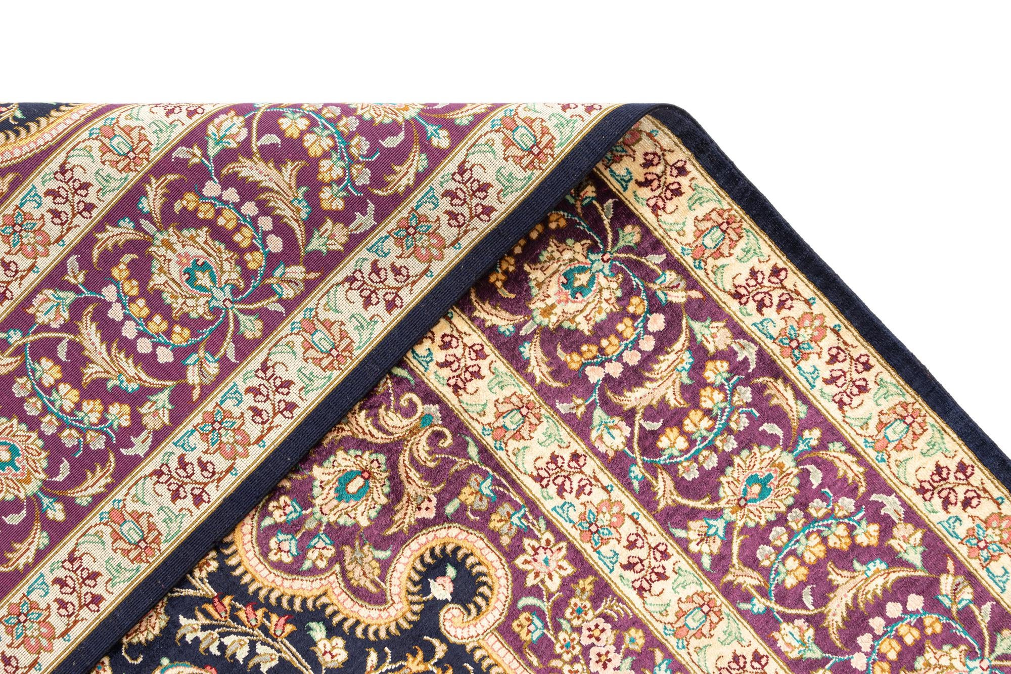 4' 4 x 6' 6 Ghom Silk Rug