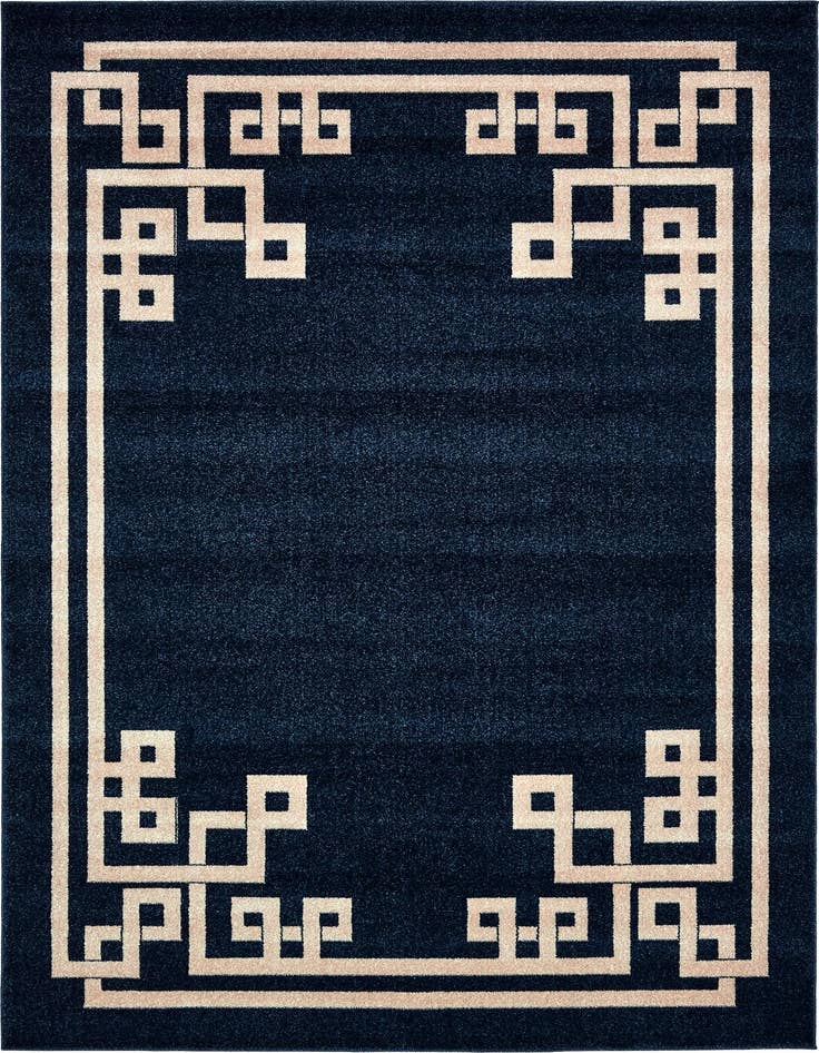 Detail image of 6' x 9' Greek Key Rug