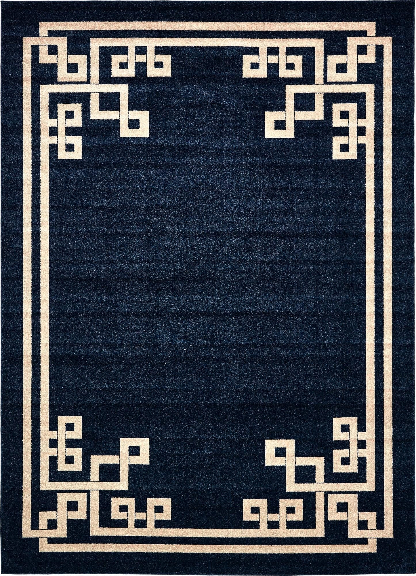 9' x 12' Greek Key Rug