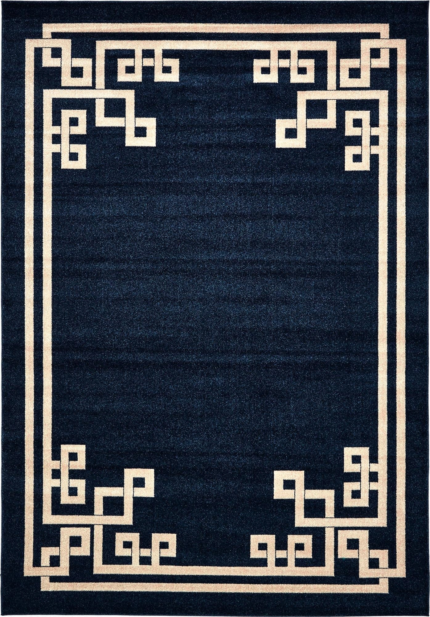 7' 10 x 11' Greek Key Rug