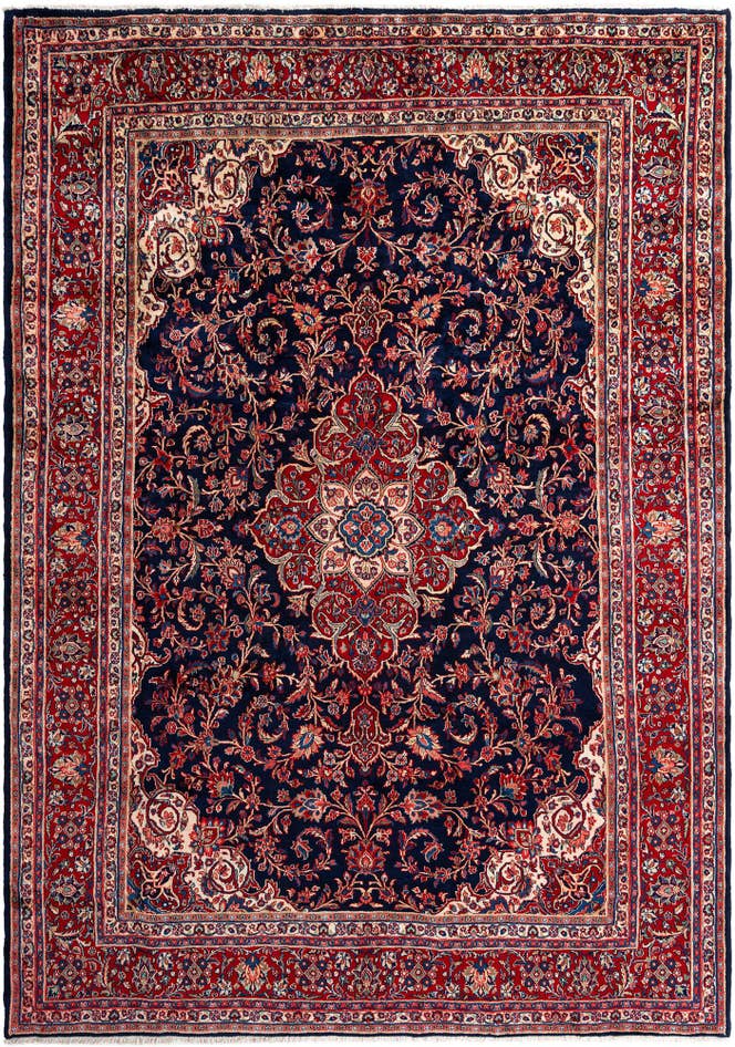 Detail image of 8' 8 x 12' Hamedan Rug