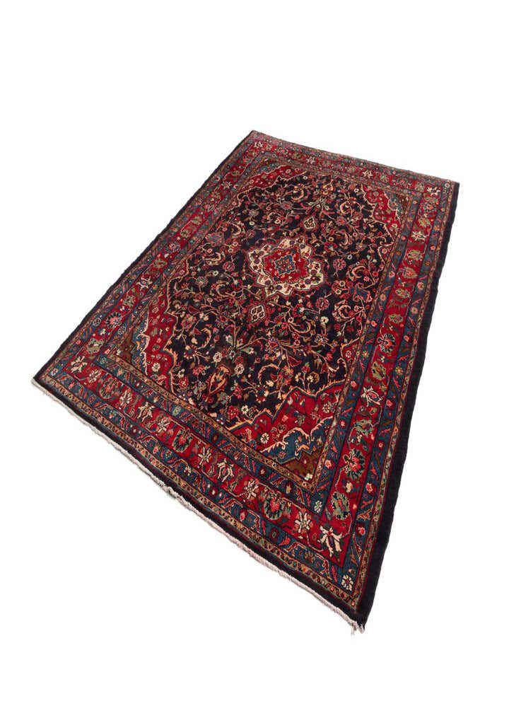 7' 3 x 9' 11 Hamedan Wool Rug