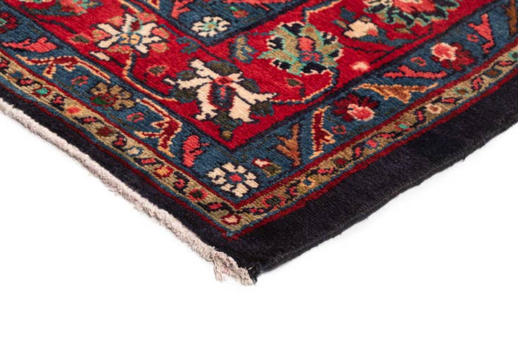 Detail image of 7' 3 x 9' 11 Hamedan Wool Rug