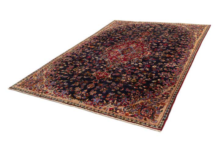 6' 11 x 10' Hamedan Wool Rug