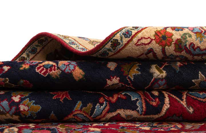 6' 11 x 10' Hamedan Wool Rug