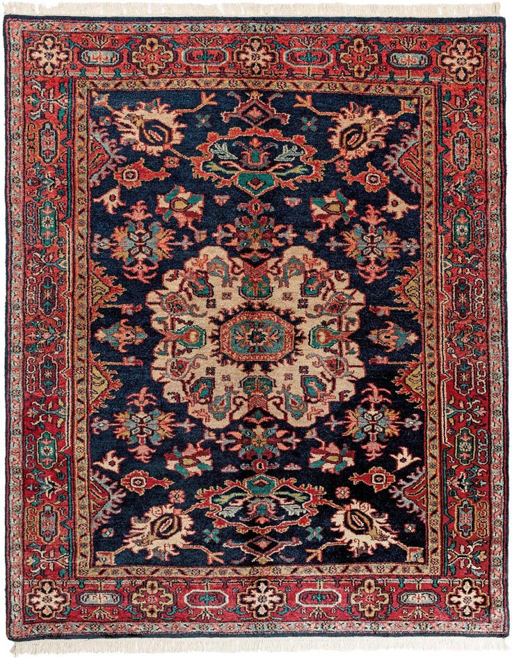 Detail image of 5' 7 x 8' 1 Heriz Rug