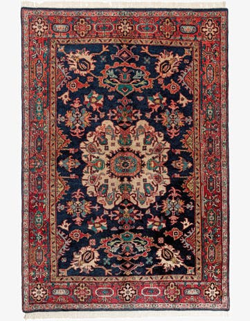 5' 7 x 8' 1 Heriz Rug