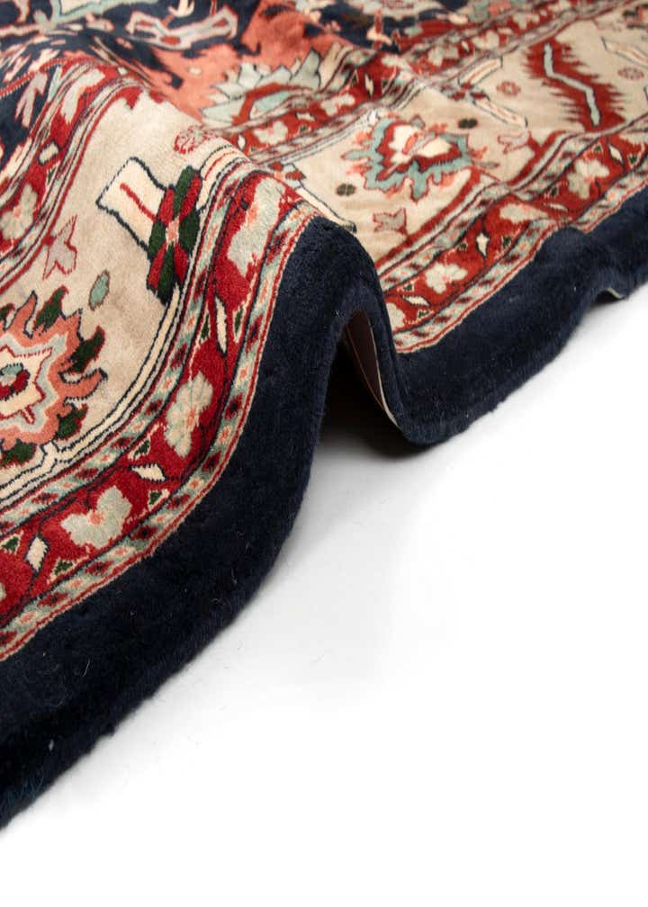 8' 2 x 11' 11 Hand Knotted Indo Tabriz Wool Rug