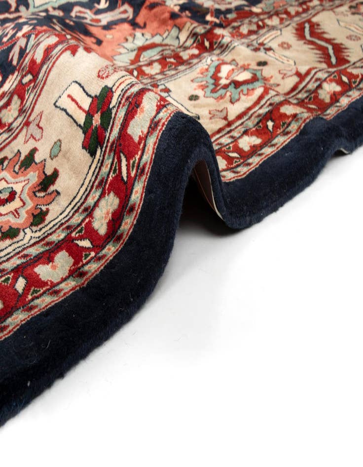 Detail image of 8' 2 x 11' 11 Hand Knotted Indo Tabriz Wool Rug