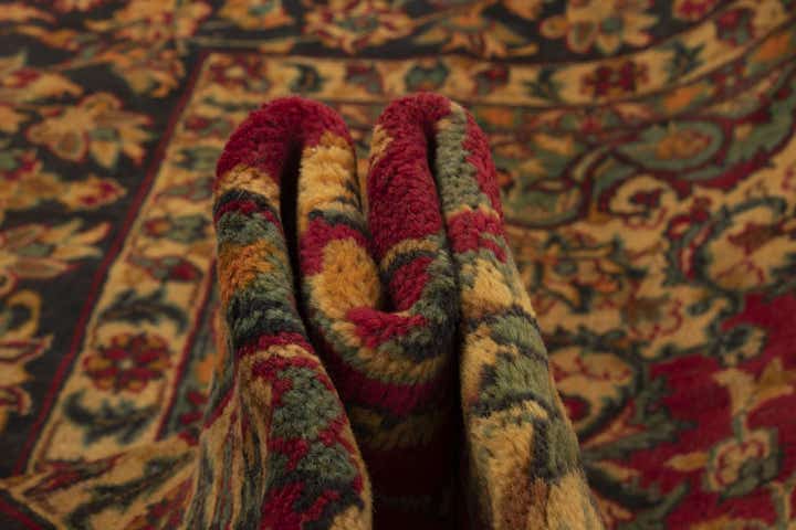 9' 10 x 12' 10 Hand Knotted Isfahan Persian Wool Rug