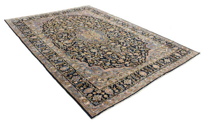 9' 8 x 13' 2 Isfahan Wool Rug
