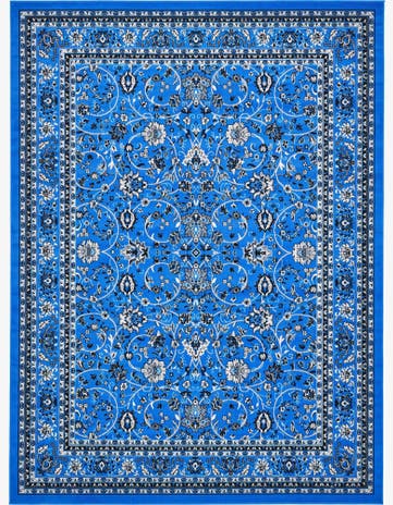 9' x 12' Kashan Design Rug