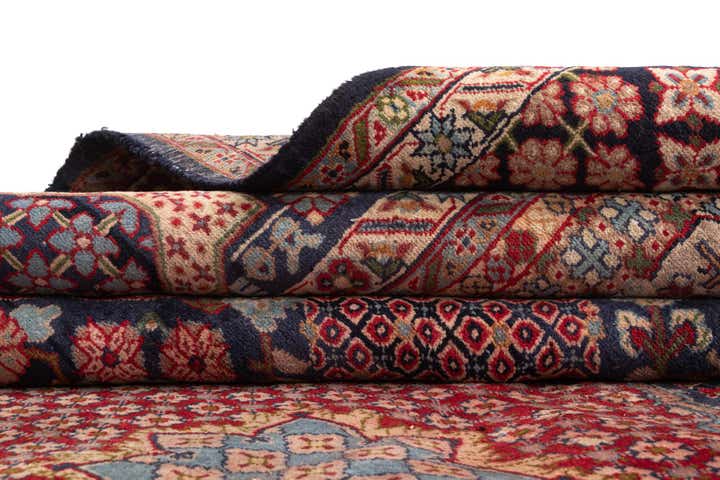 9' 6 x 13' 1 Kashan Wool Rug