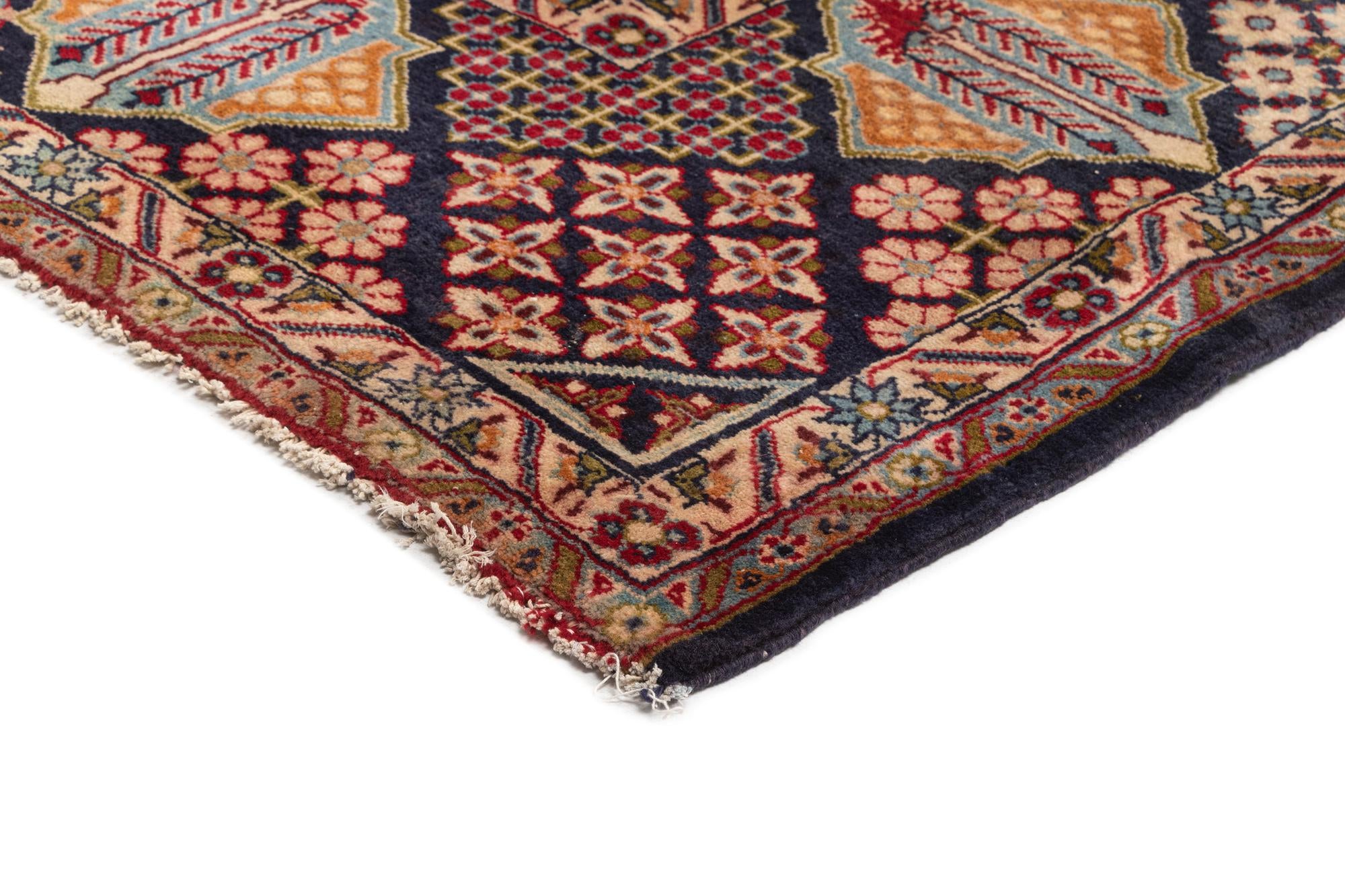 9' 6 x 13' 1 Kashan Wool Rug