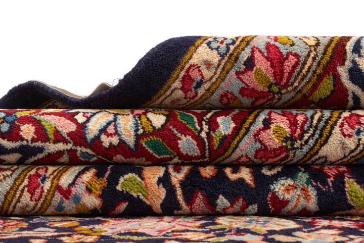 Detail image of 9' 9 x 13' 6 Kashan Wool Rug