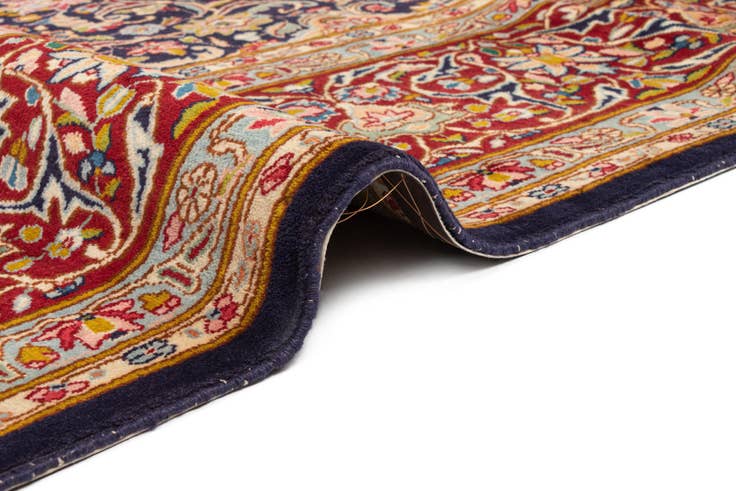 Detail image of 9' 9 x 13' 6 Kashan Wool Rug