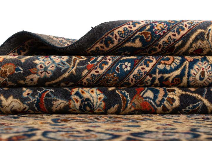 9' 9 x 13' 6 Kashan Wool Rug