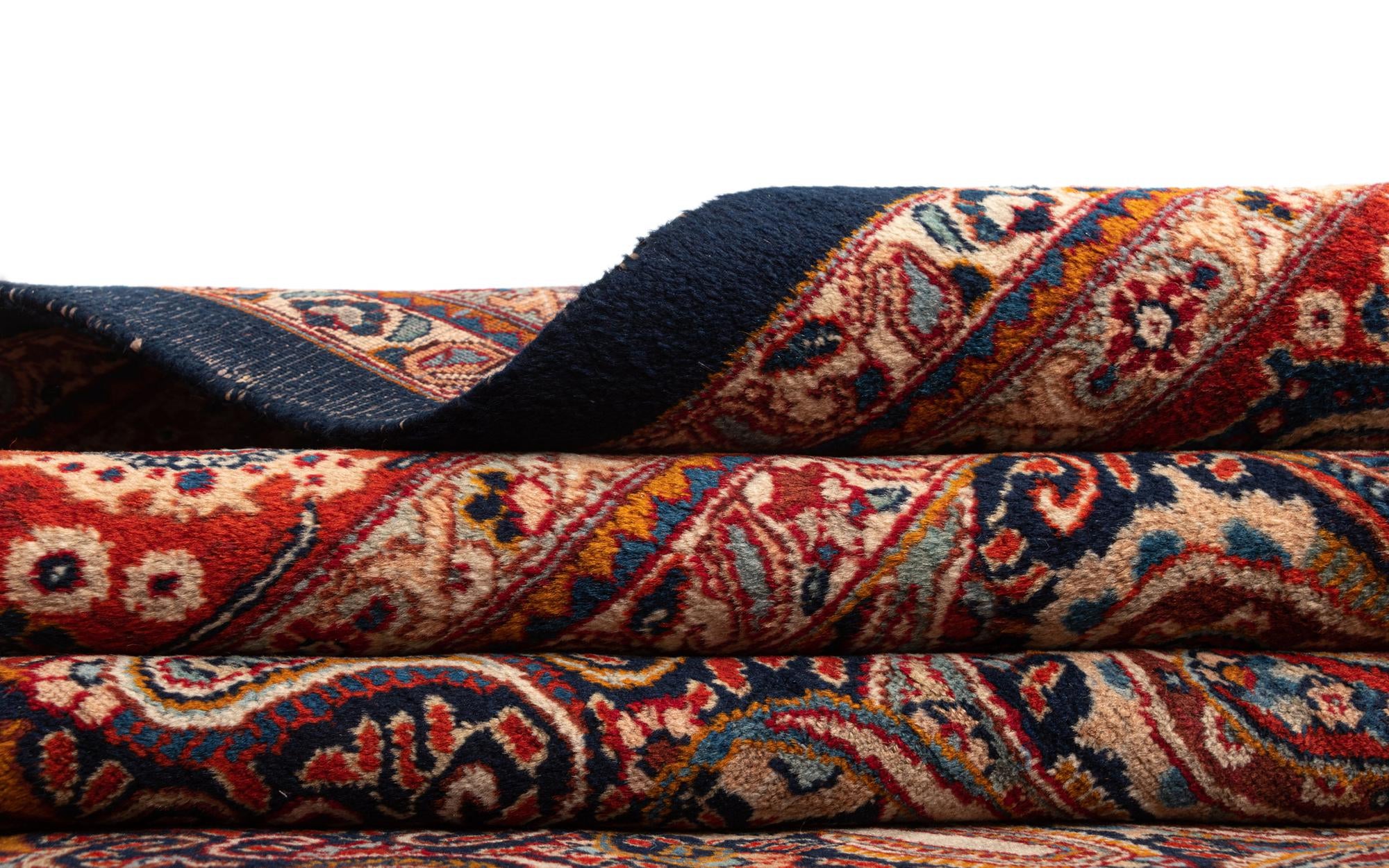 10' x 12' 8 Kashan Wool Rug
