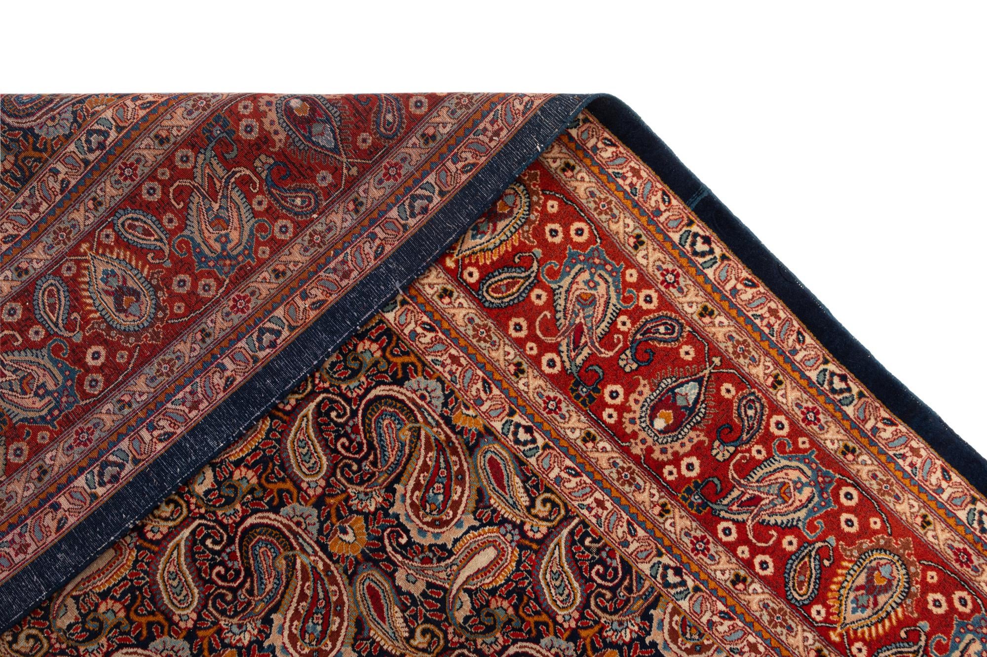 10' x 12' 8 Kashan Wool Rug