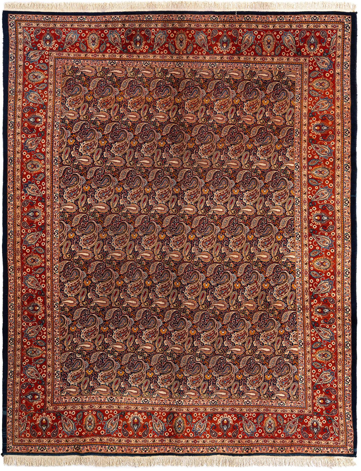 10' x 12' 8 Kashan Wool Rug