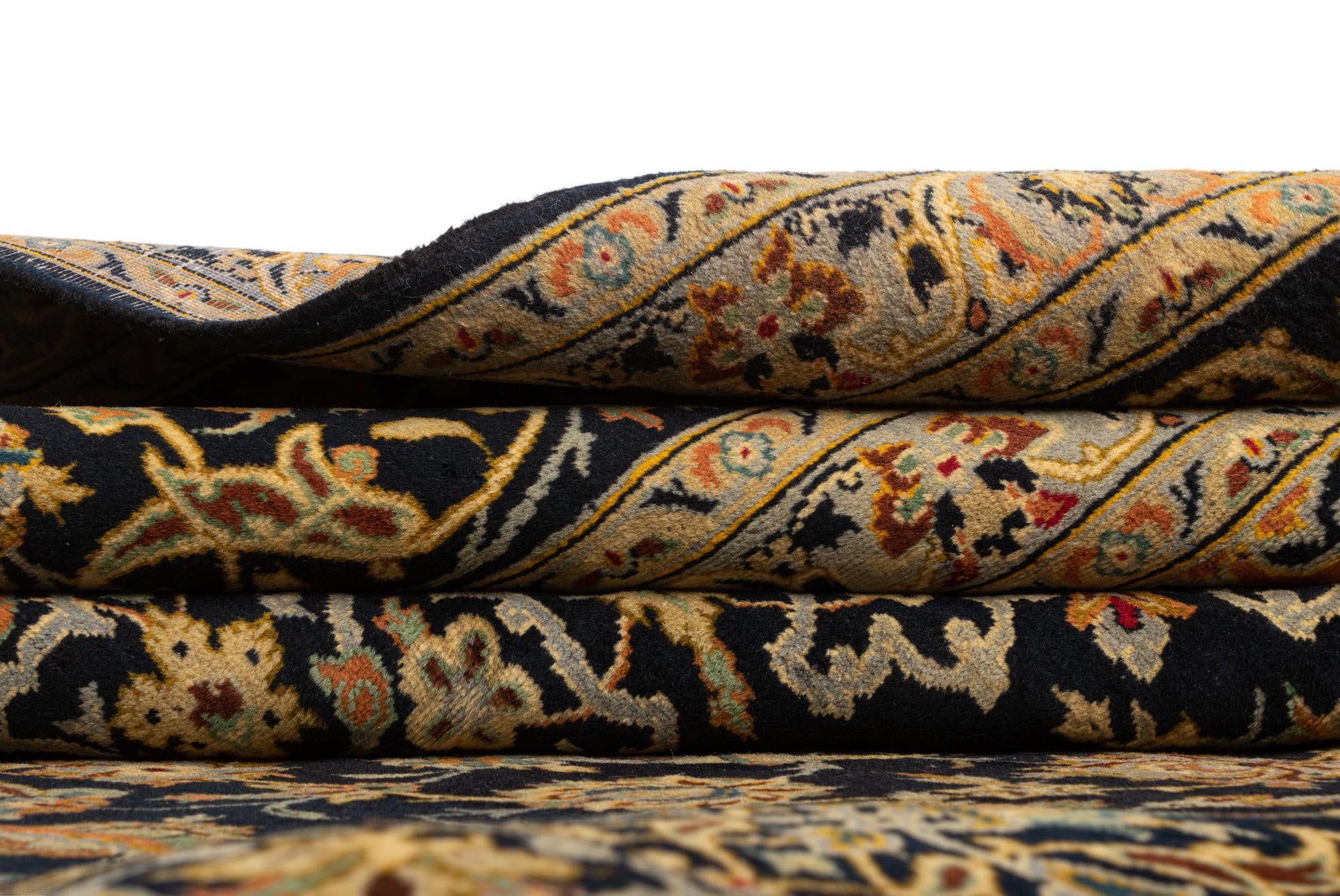 10' 6 x 14' 1 Kashan Wool Rug