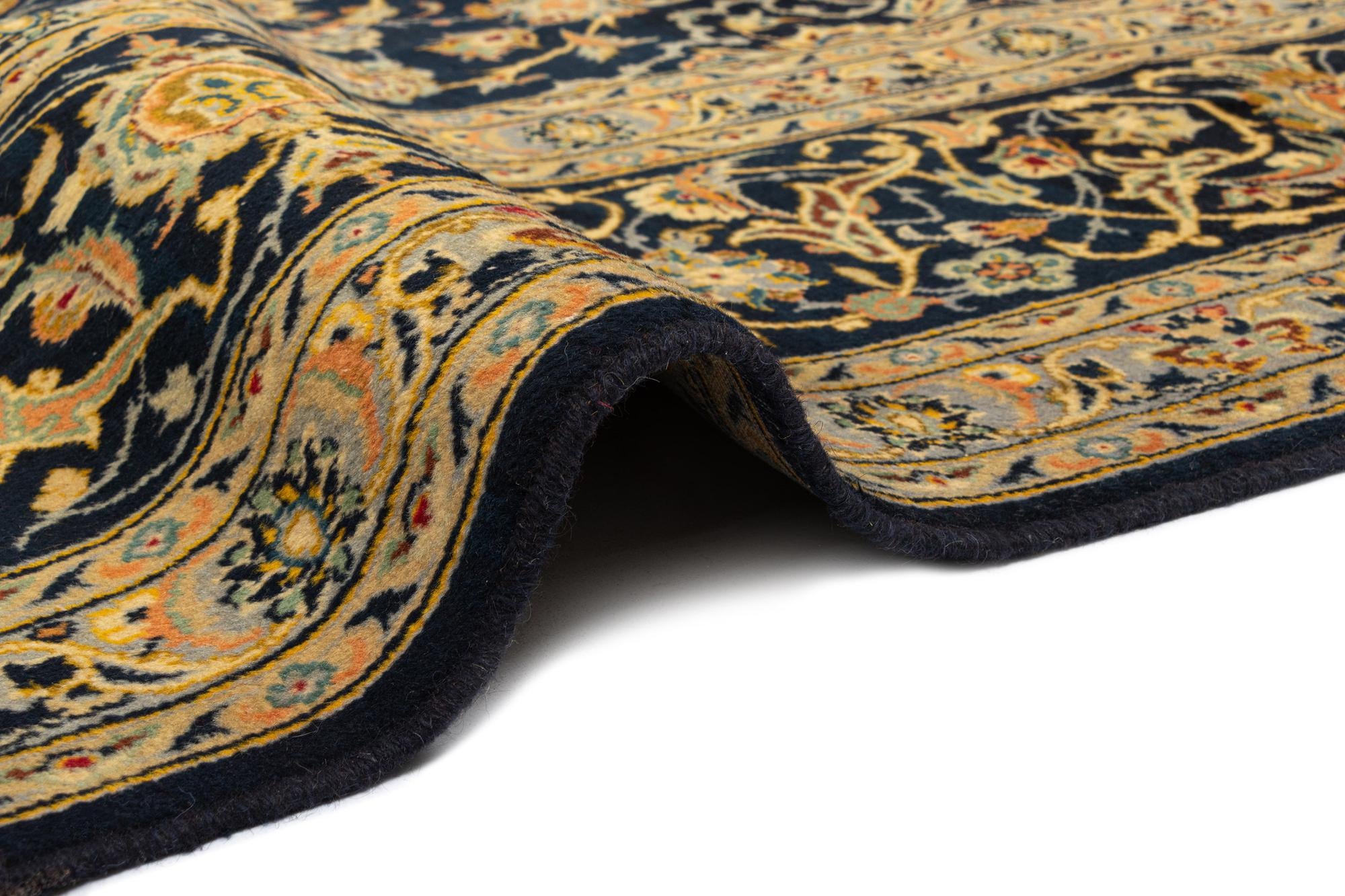 10' 6 x 14' 1 Kashan Wool Rug