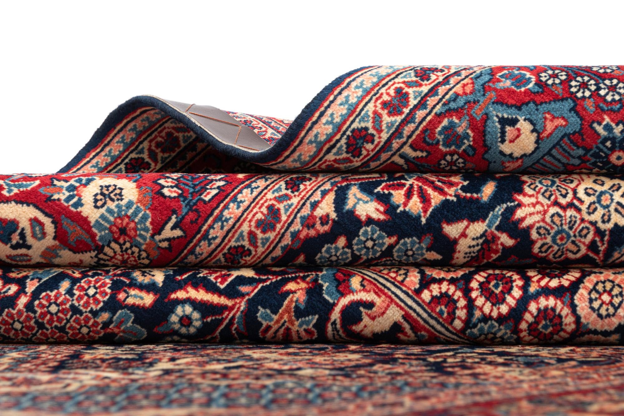 4' 4 x 6' 10 Kashan Wool Rug