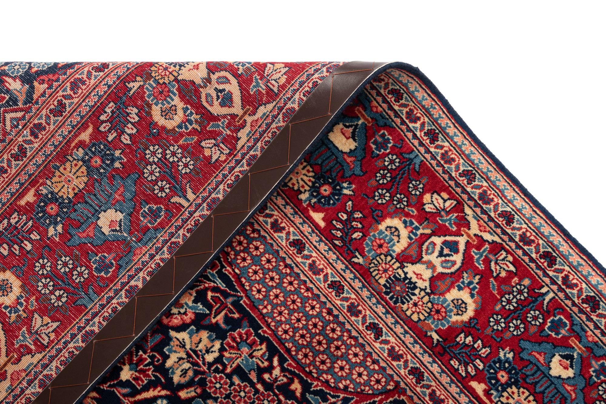 4' 4 x 6' 10 Kashan Wool Rug