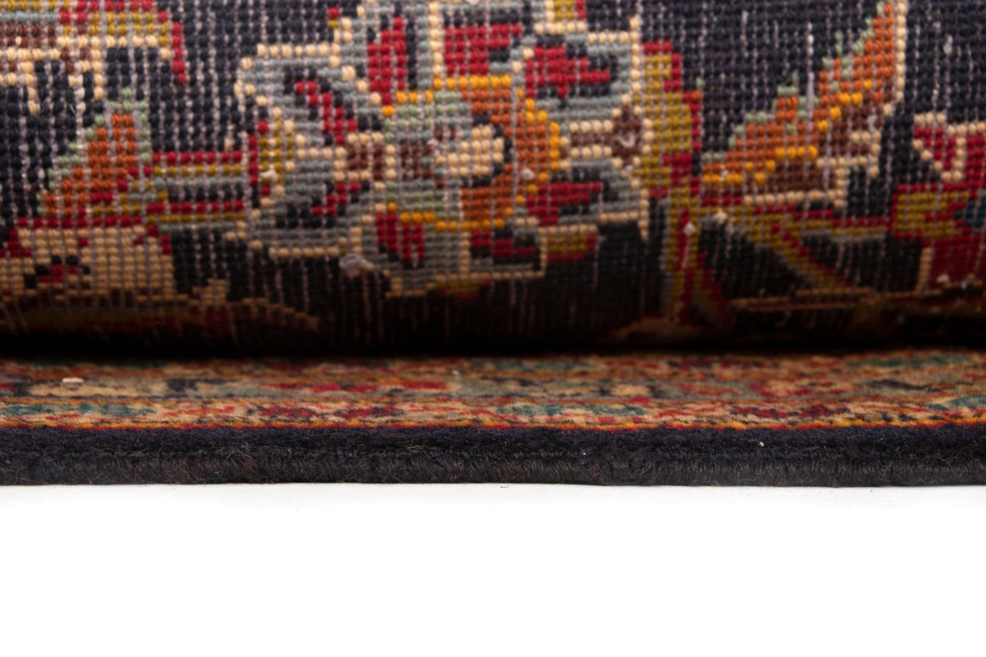 8' 4 x 13' Hand Knotted Kashan Persian Wool Rug