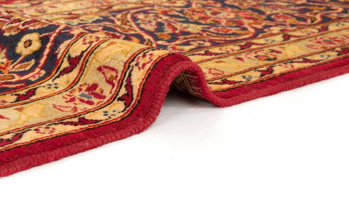 9' 9 x 13' Hand Knotted Kashan Persian Wool Rug