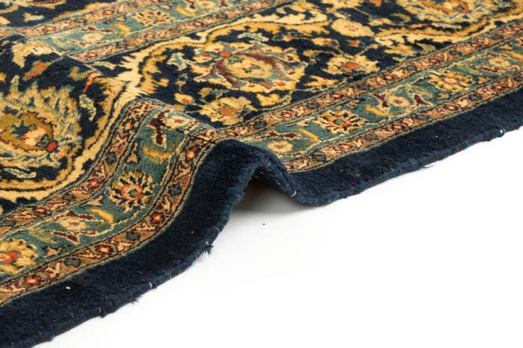 Detail image of 10' 1 x 13' Hand Knotted Kashan Persian Wool Rug