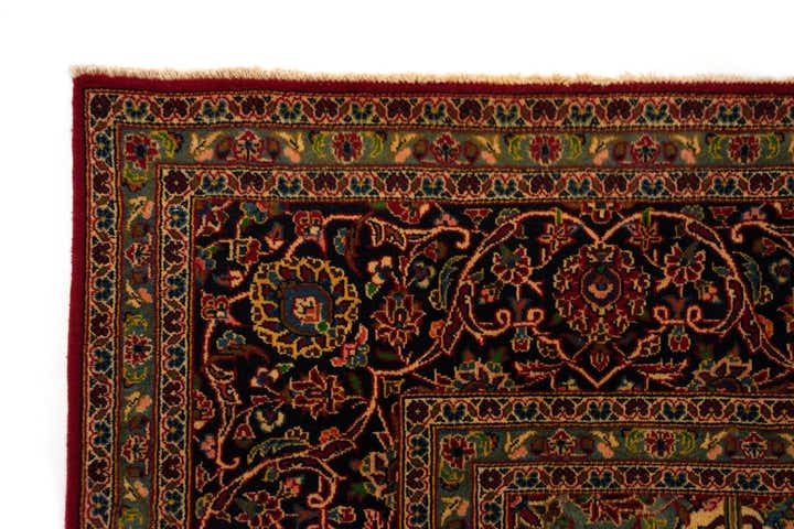8' 3 x 11' 5 Hand Knotted Kashan Persian Rug