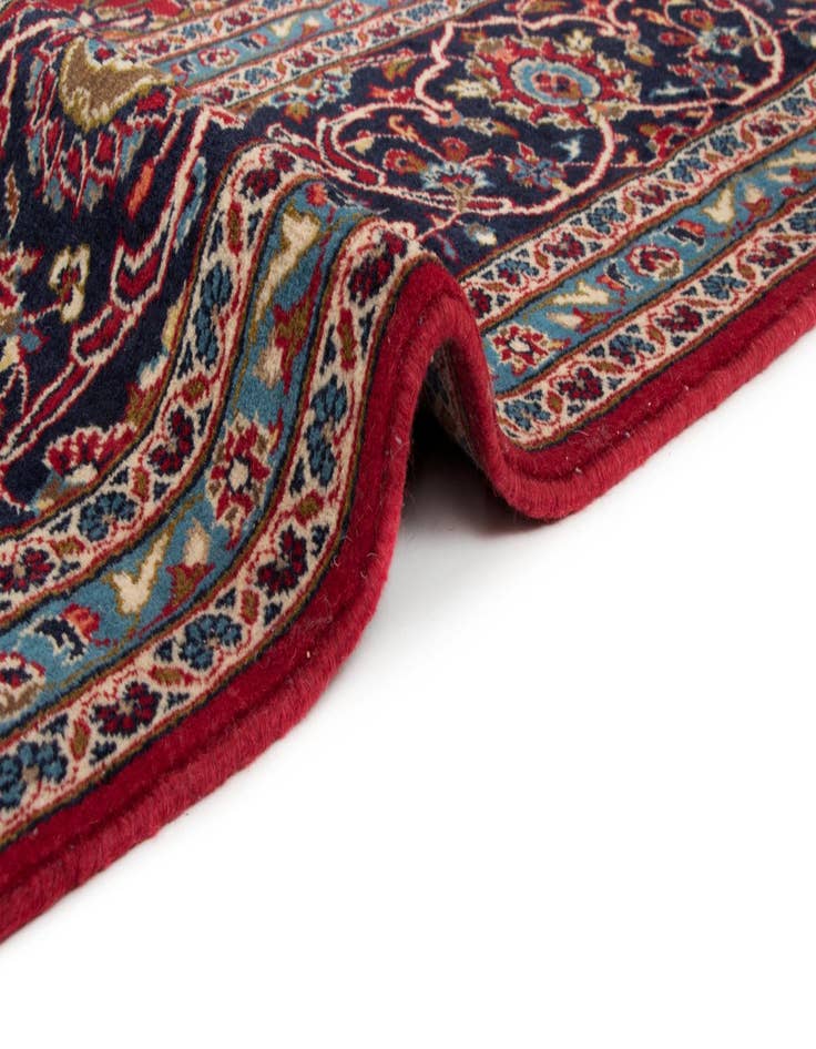 Detail image of 9' 8 x 13' 5  Hand Knotted Kashan Persian Wool Rug