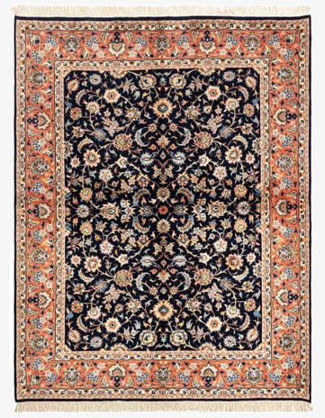 6' 4 x 8' 4 Kashan Wool Rug