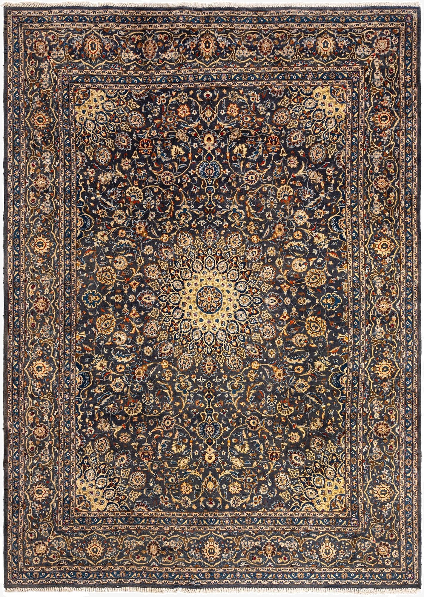 297cm x 410cm Kashan Wool Rug