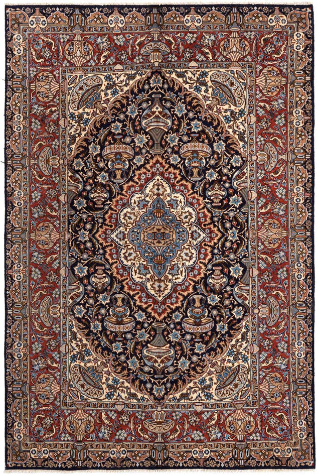 Detail image of 6' 6 x 9' 7 Kashmar Wool Rug